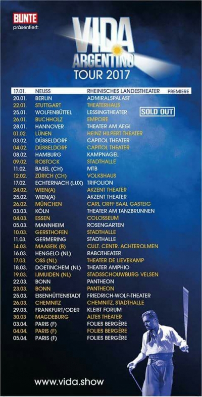 Tour Europa 2017