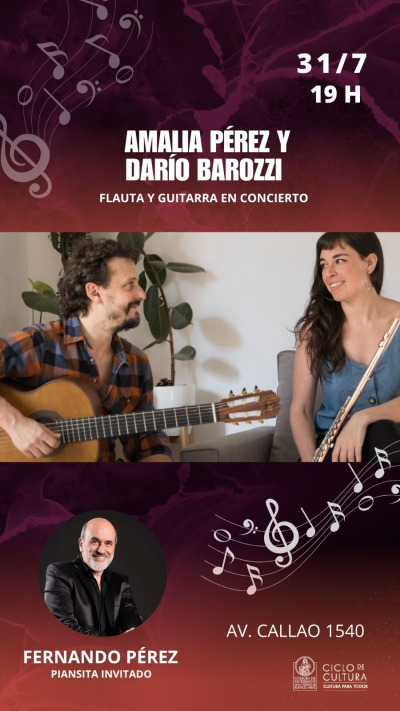 31/07 Amalia Perez &amp; Darío Barozzi