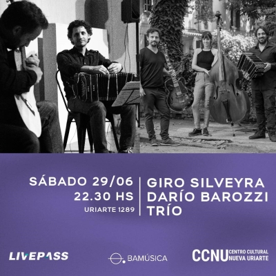 29/6 Darío Barozzi trío
